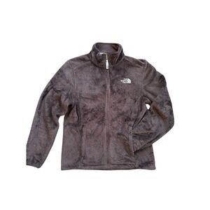 The North Face Women's Osito Warm Fleece Brown Full Zip Jacket Size Medium